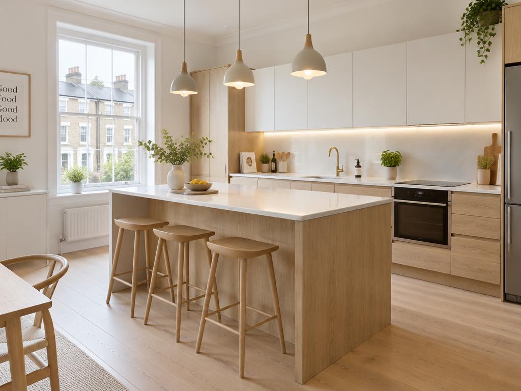 Illustrative project: Kitchen lighting scheme